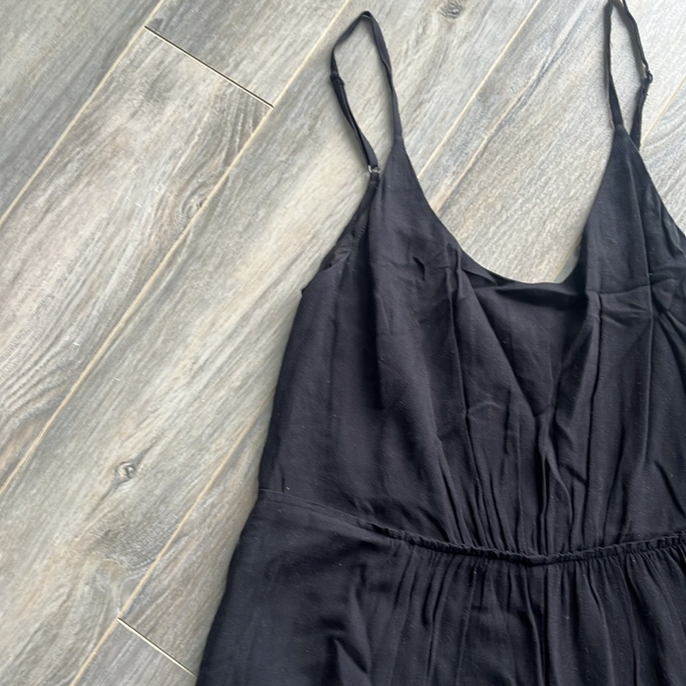 OAK + FORT Black Romper - Picture 2 of 4